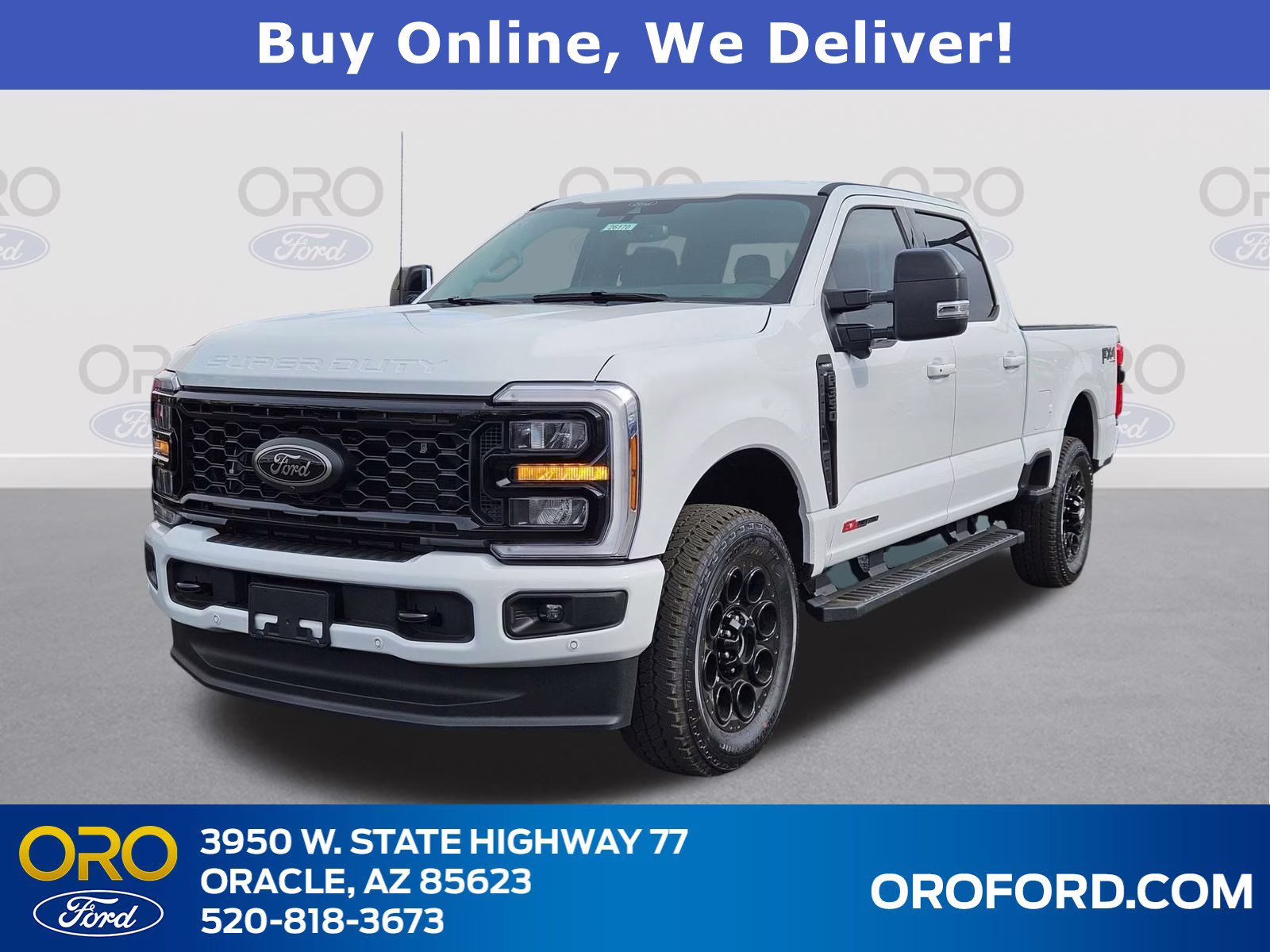 2026 Oxford White Ford Super Duty F-350 SRW Lariat 4X4 Truck