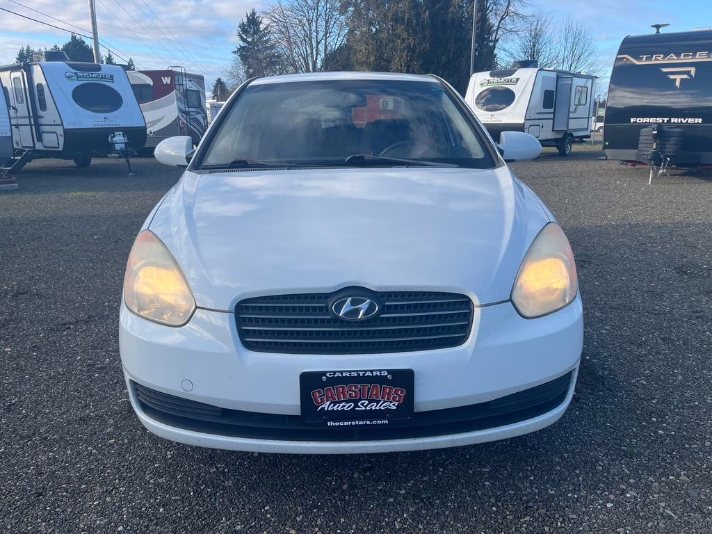 2009 Nordic White Hyundai Accent GLS FWD Sedan