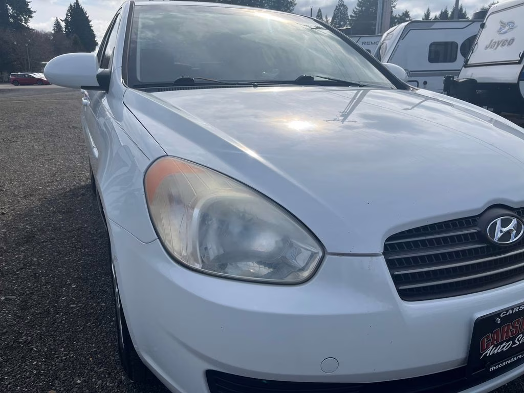 2009 Nordic White Hyundai Accent GLS FWD Sedan