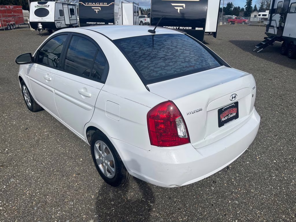 2009 Nordic White Hyundai Accent GLS FWD Sedan