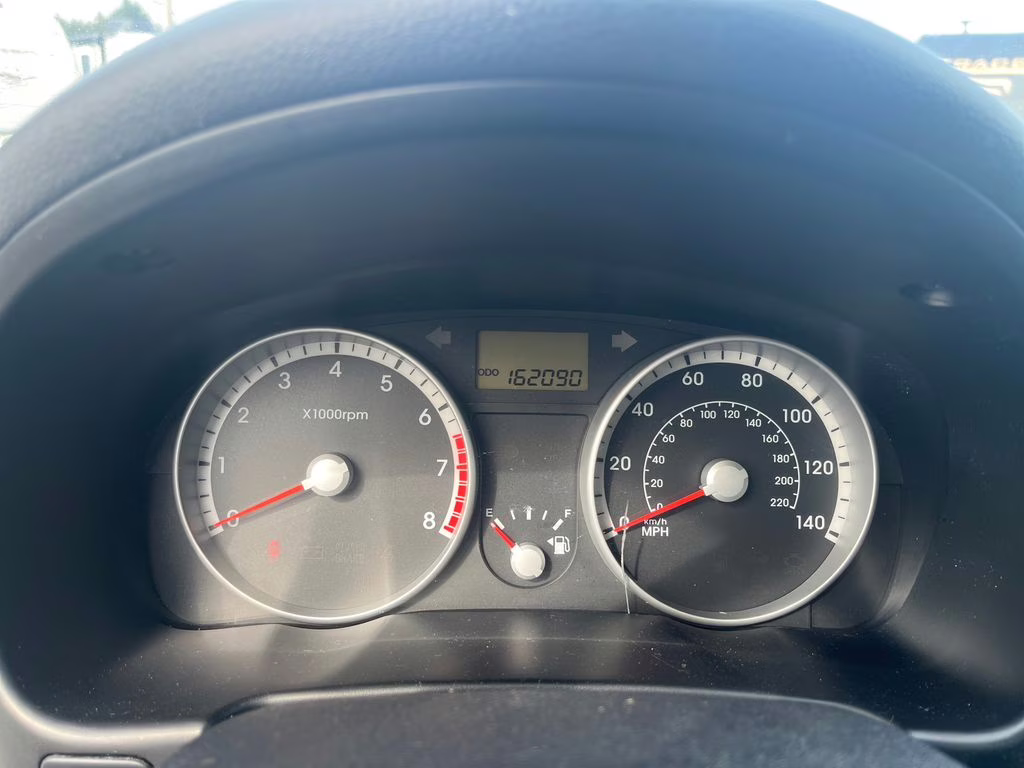 2009 Nordic White Hyundai Accent GLS FWD Sedan