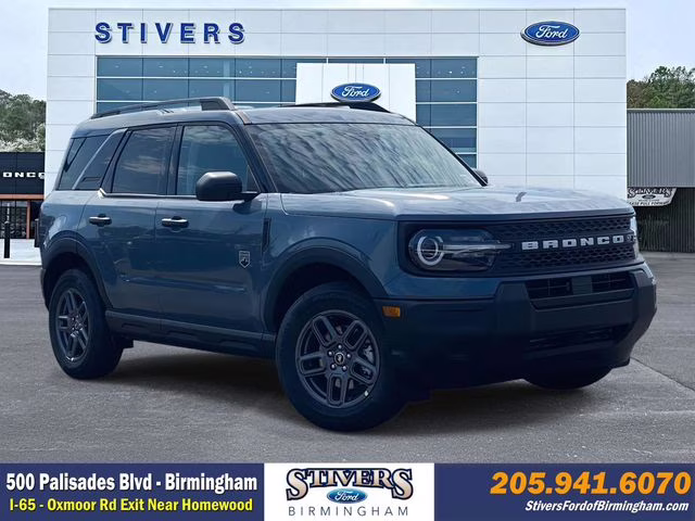 2026 Azure Gray Metallic Ford Bronco Sport Big Bend 4X4 SUV