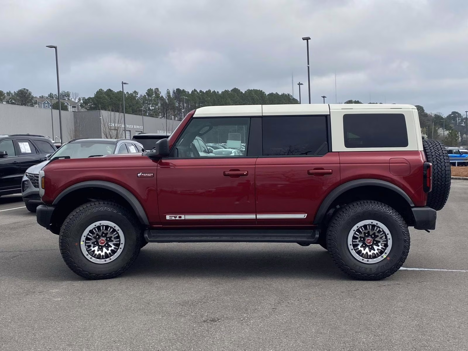 2026 Ruby Red Ford Bronco Outer Banks 4X4 SUV