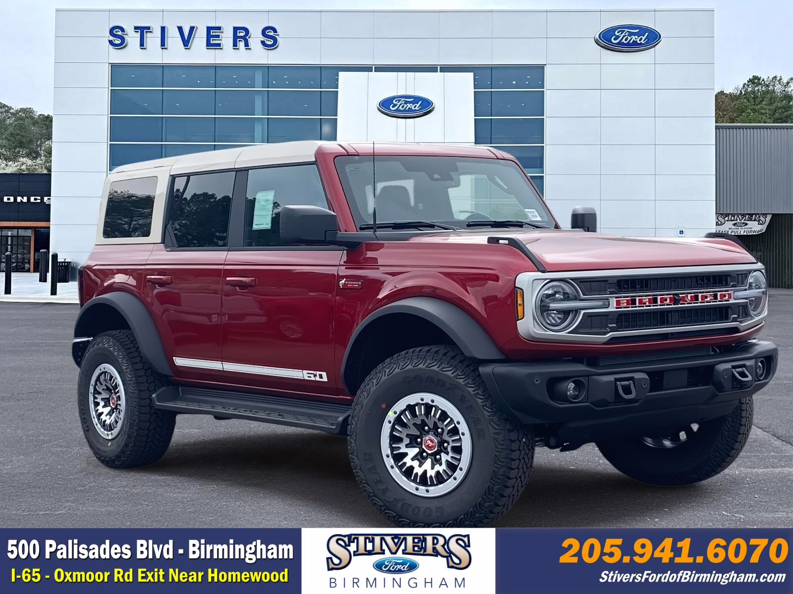 2026 Ruby Red Ford Bronco Outer Banks 4X4 SUV