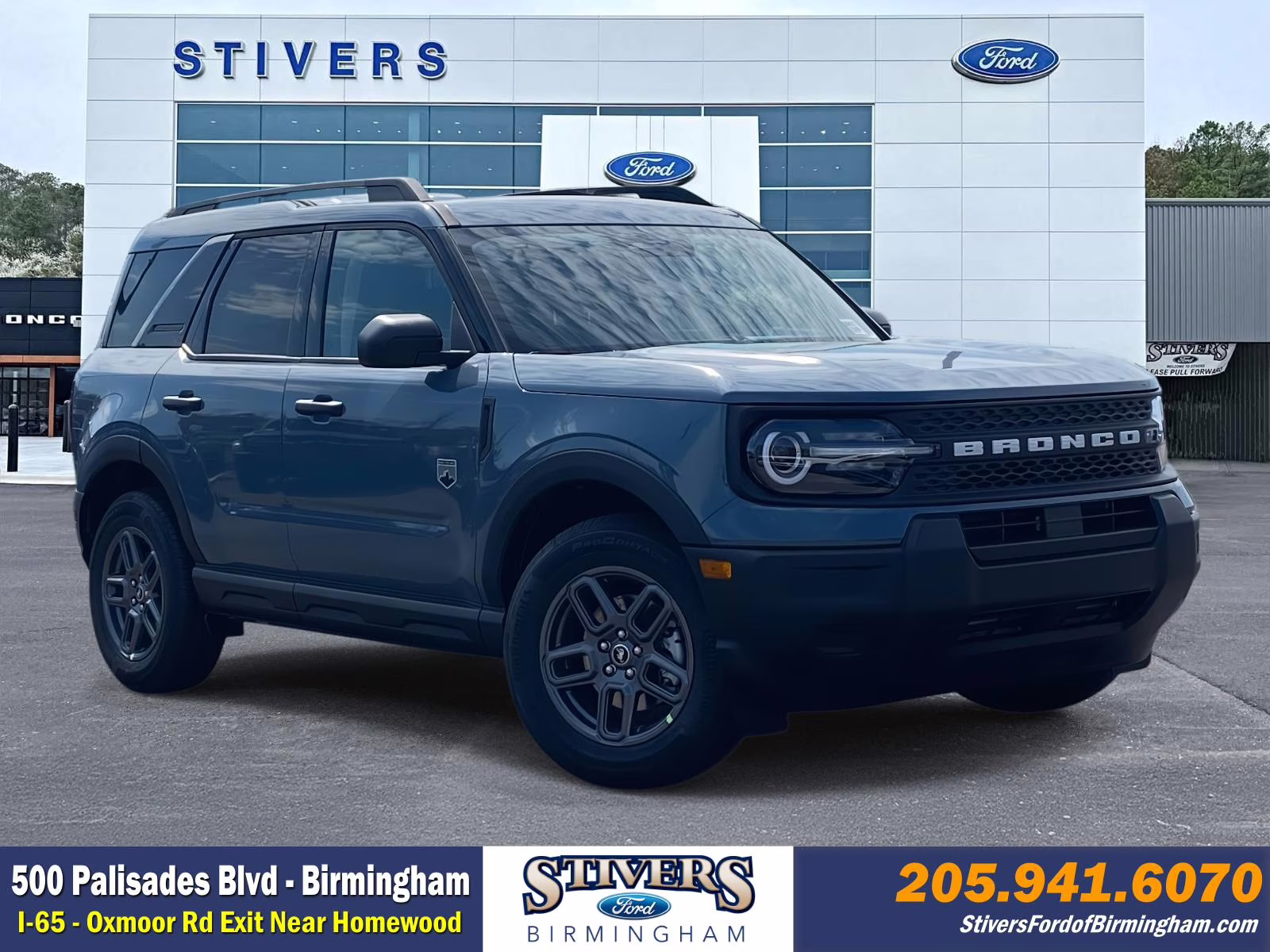 2026 Azure Gray Metallic Ford Bronco Sport Big Bend 4X4 SUV