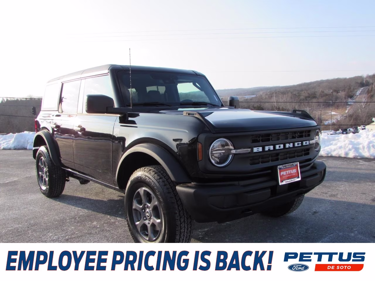 2026 Shadow Black Ford Bronco Big Bend 4X4 SUV
