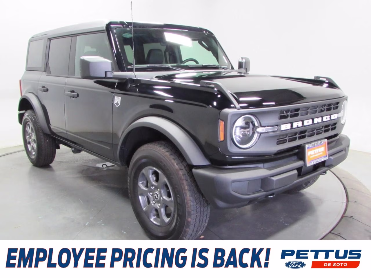 2026 Shadow Black Ford Bronco Big Bend 4X4 SUV
