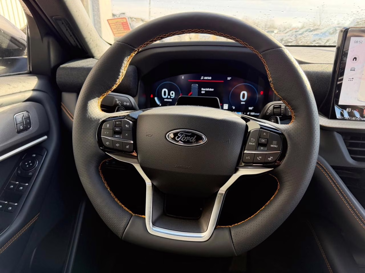 2026 Star White Metallic Tri-Coat Ford Explorer Tremor 4X4 SUV