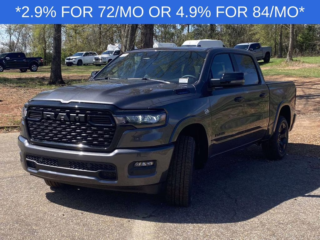 2026 Granite Crystal Metallic Clearcoat Ram 1500 Big Horn/Lone Star 4X4 Truck