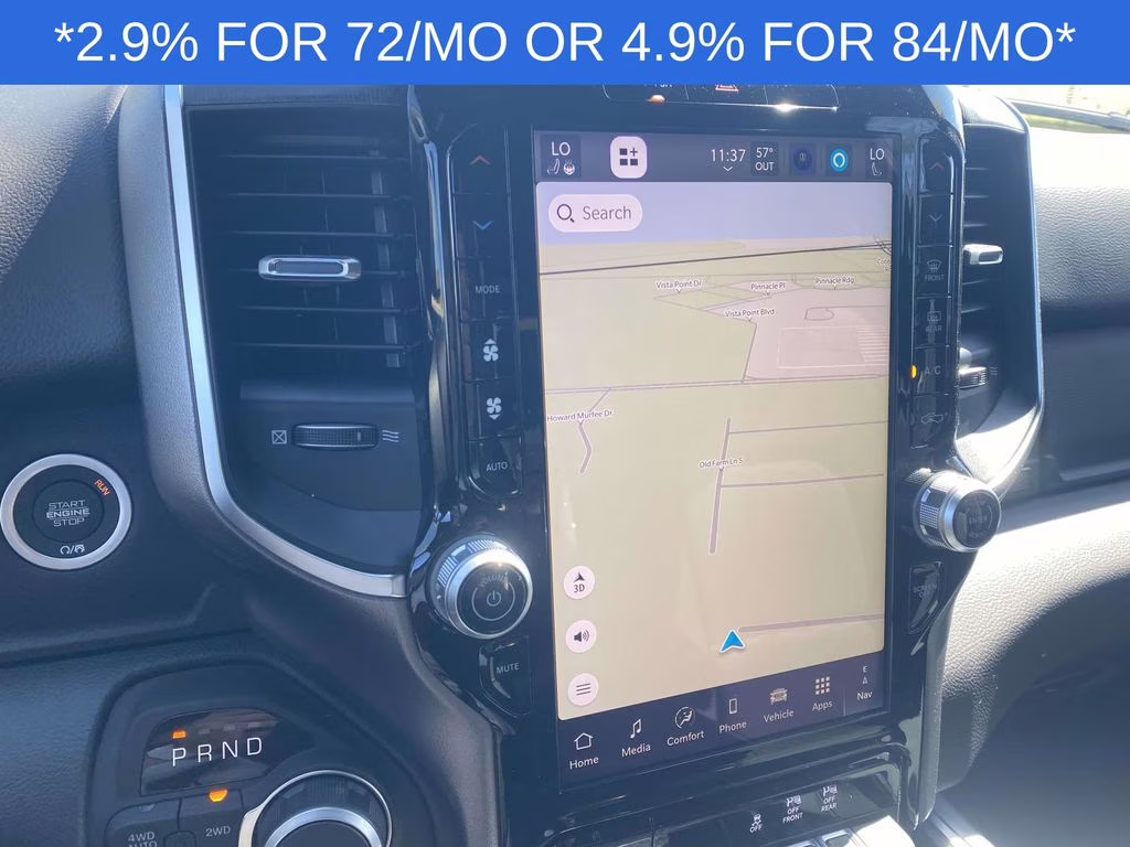 2026 Granite Crystal Metallic Clearcoat Ram 1500 Big Horn/Lone Star 4X4 Truck