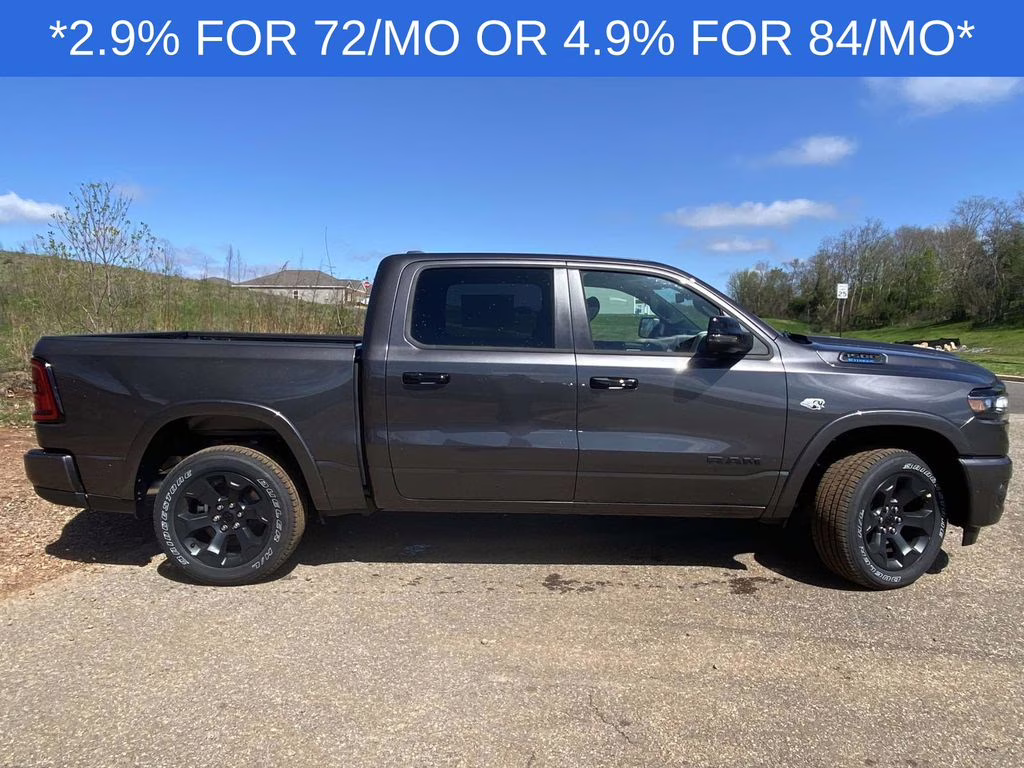 2026 Granite Crystal Metallic Clearcoat Ram 1500 Big Horn/Lone Star 4X4 Truck