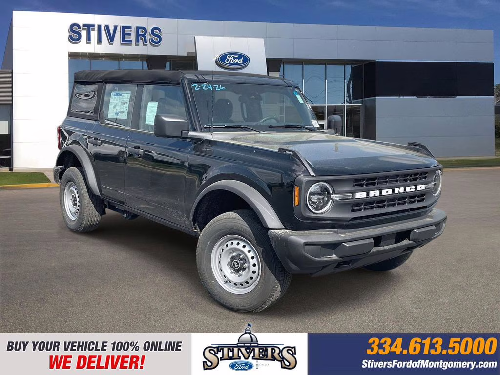 2026 Shadow Black Ford Bronco Base 4X4 SUV