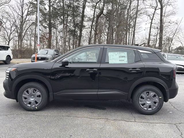 2026 Super Black Nissan Kicks S FWD SUV