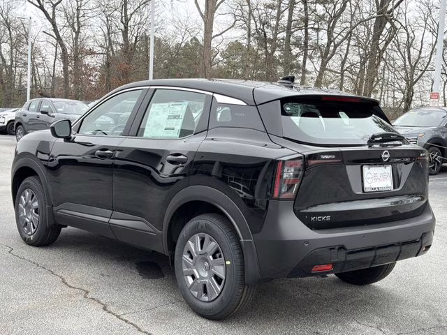 2026 Super Black Nissan Kicks S FWD SUV