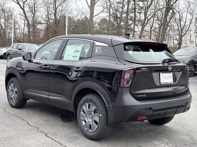 2026 Super Black Nissan Kicks S FWD SUV