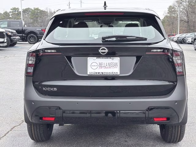 2026 Super Black Nissan Kicks S FWD SUV