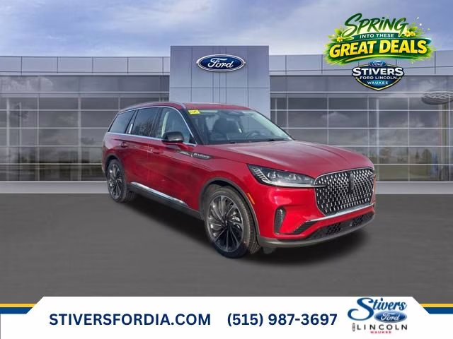 2026 Red Carpet Tinted Clearcoat Lincoln Aviator Reserve AWD SUV