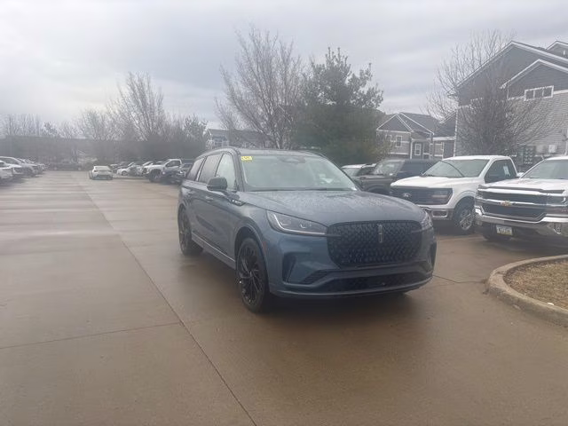 2026 Whisper Blue Metallic Clearcoat Lincoln Aviator Reserve AWD SUV