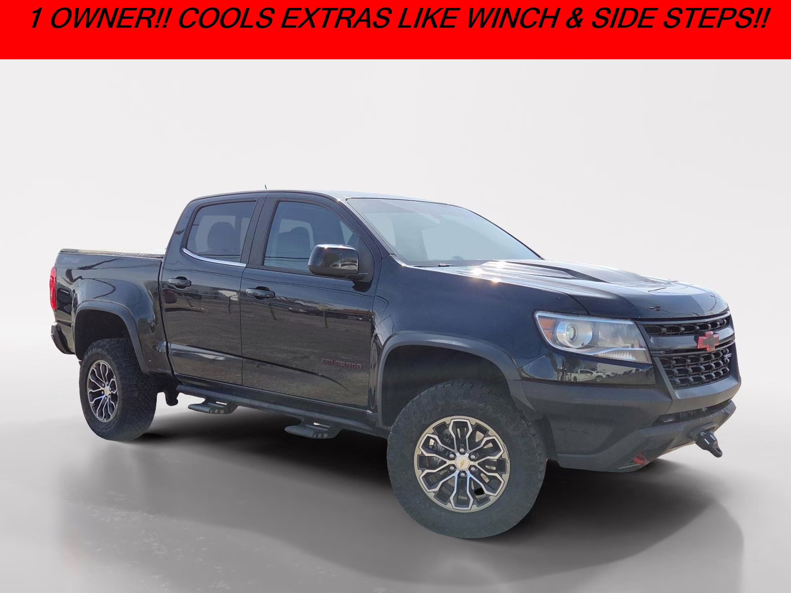 2018 Black Chevrolet Colorado 4WD ZR2 4X4 Truck