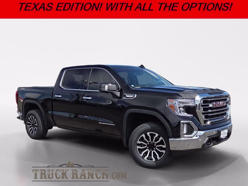 2019 Onyx Black GMC Sierra 1500 SLT 4X4 Truck
