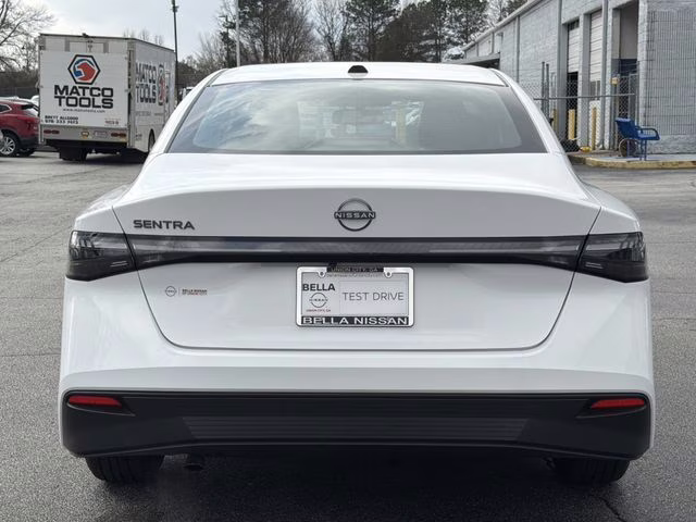 2026 Fresh Powder Nissan Sentra SV FWD Sedan