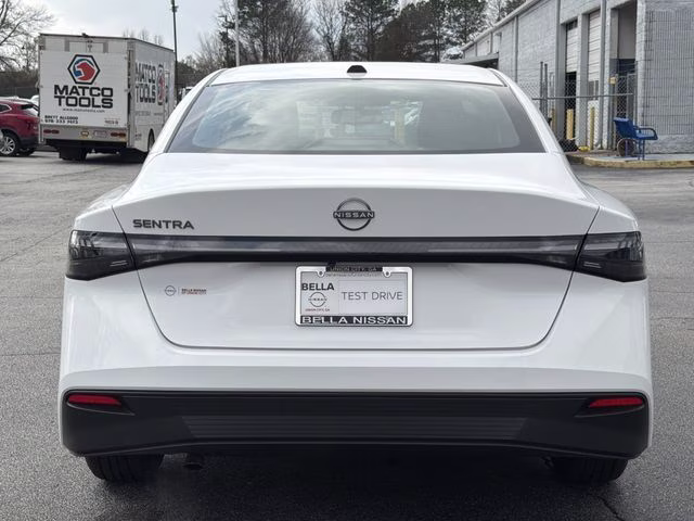 2026 Fresh Powder Nissan Sentra SV FWD Sedan