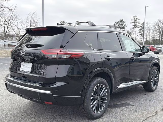 2026 Super Black Nissan Rogue Platinum AWD SUV