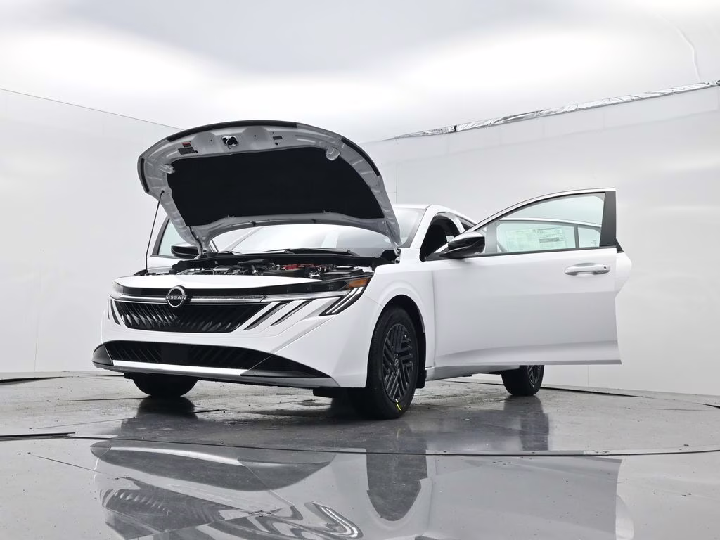 2026 Fresh Powder Nissan Sentra SV FWD Sedan