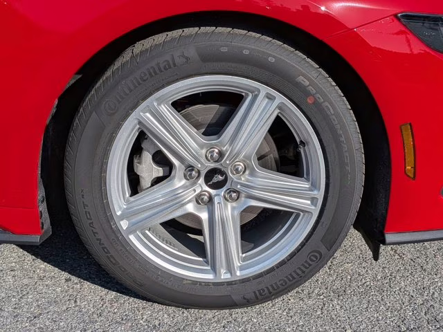 2026 Race Red Ford Mustang EcoBoost RWD Convertible