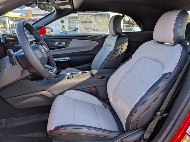 2026 Race Red Ford Mustang EcoBoost RWD Convertible