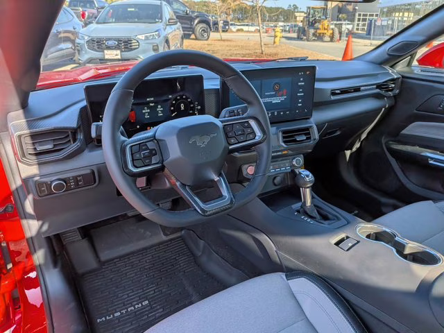 2026 Race Red Ford Mustang EcoBoost RWD Convertible