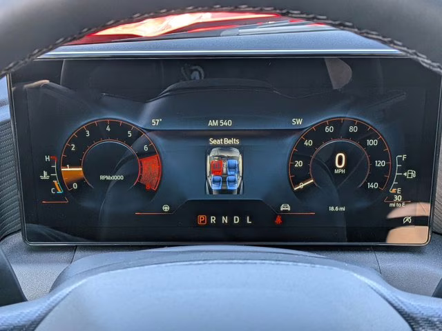 2026 Race Red Ford Mustang EcoBoost RWD Convertible