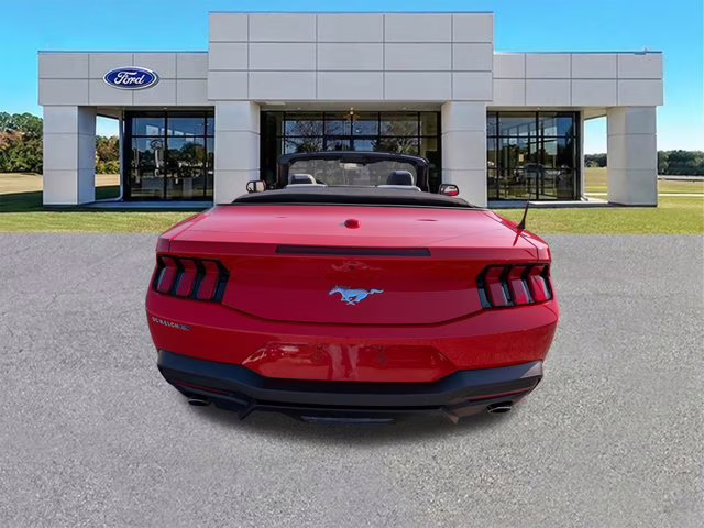 2026 Race Red Ford Mustang EcoBoost RWD Convertible
