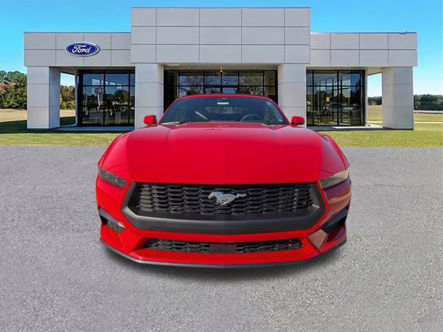 2026 Race Red Ford Mustang EcoBoost RWD Convertible