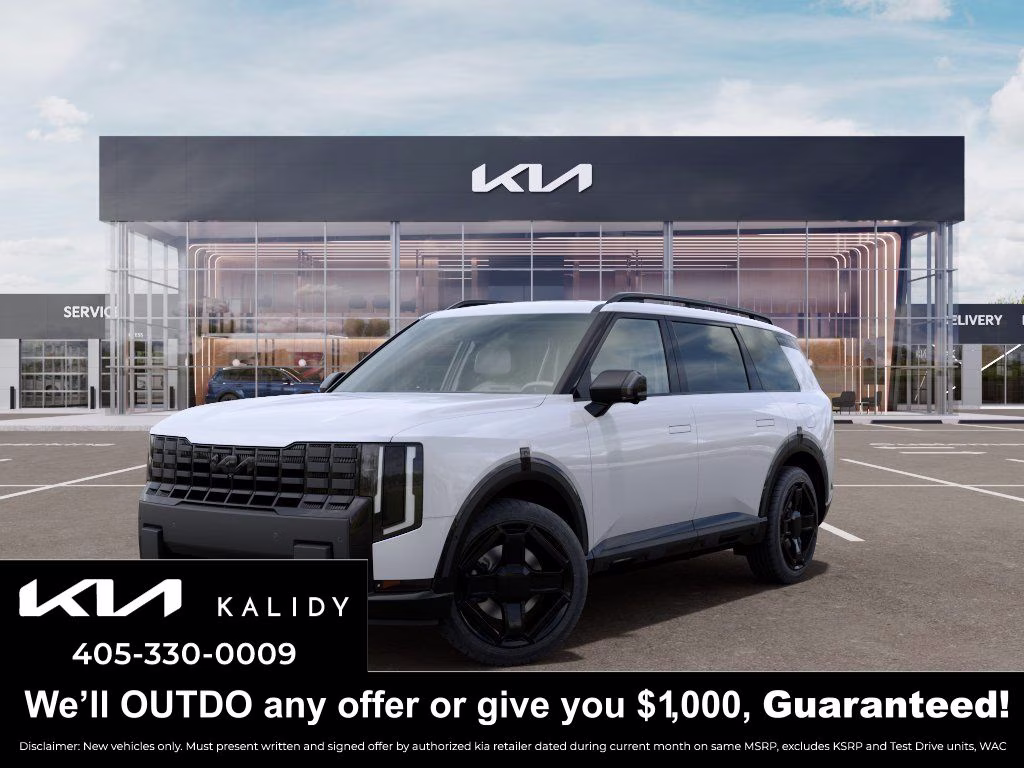 2027 Glacial White Pearl Kia Telluride X-Line SX AWD SUV