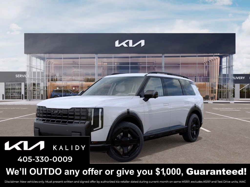 2027 Glacial White Pearl Kia Telluride X-Line SX AWD SUV
