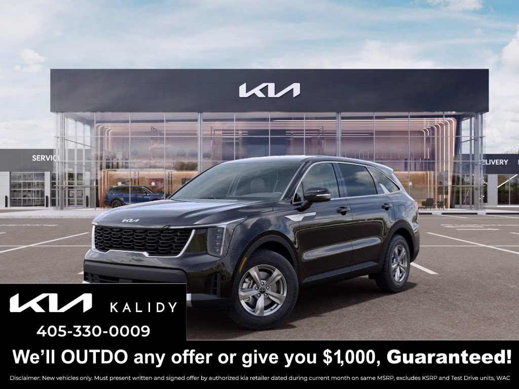 2026 Ebony Black Kia Sorento LX FWD SUV