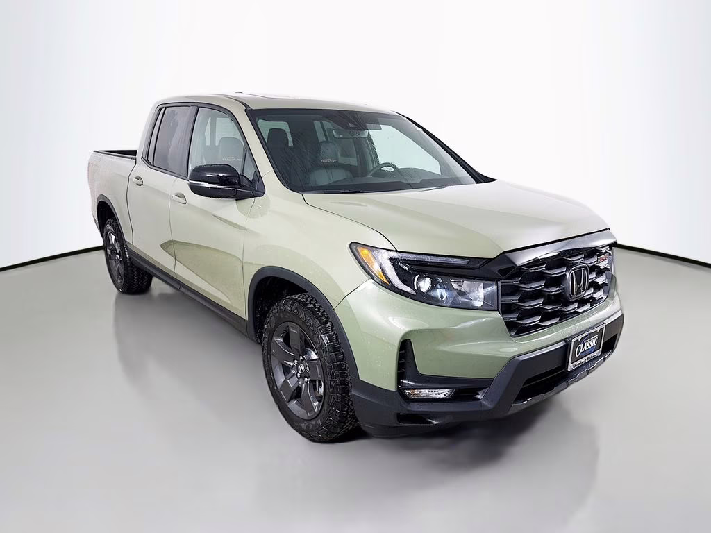 2026 Ash Green Metallic Honda Ridgeline TrailSport AWD Truck