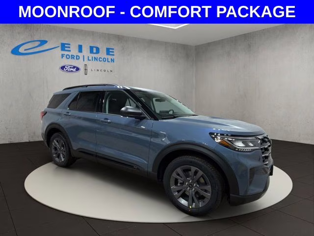 2026 Vapor Blue Metallic Ford Explorer Active 4X4 SUV