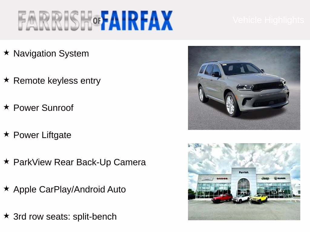 2026 Destroyer Gray Clearcoat Dodge Durango GT Plus AWD SUV