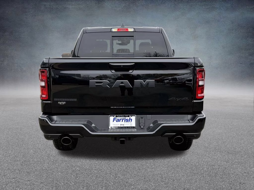 2026 Diamond Black Crystal Pearlcoat Ram 1500 Big Horn/Lone Star 4X4 Truck