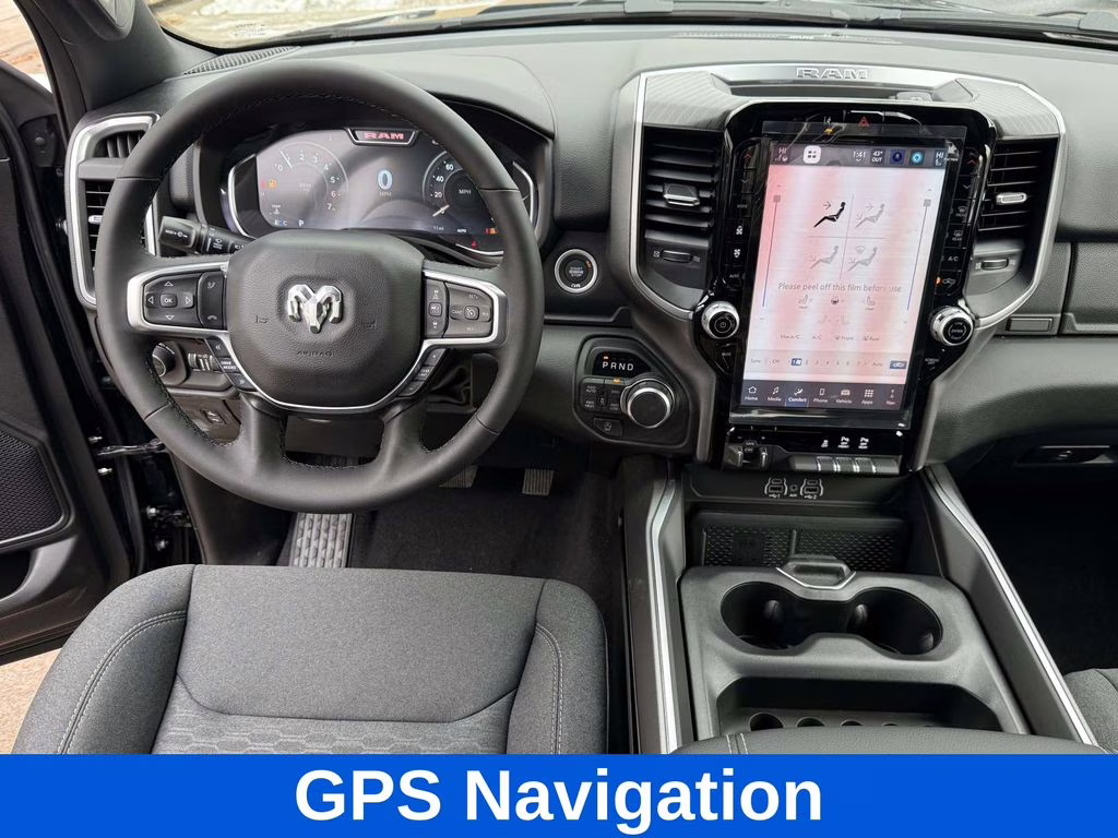 2026 Diamond Black Crystal Pearlcoat Ram 1500 Big Horn/Lone Star 4X4 Truck