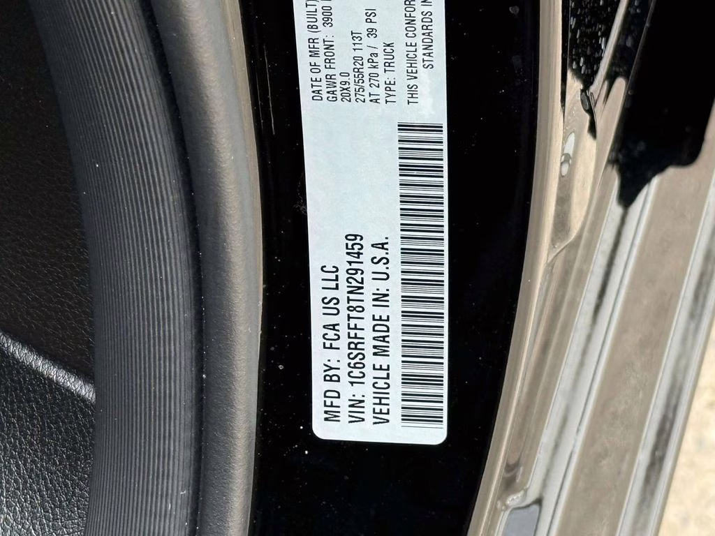 2026 Diamond Black Crystal Pearlcoat Ram 1500 Big Horn/Lone Star 4X4 Truck