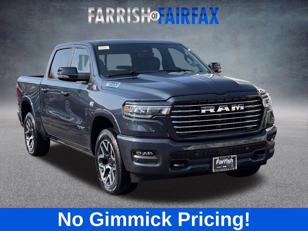 2026 Forged Blue Metallic Ram 1500 Laramie 4X4 Truck