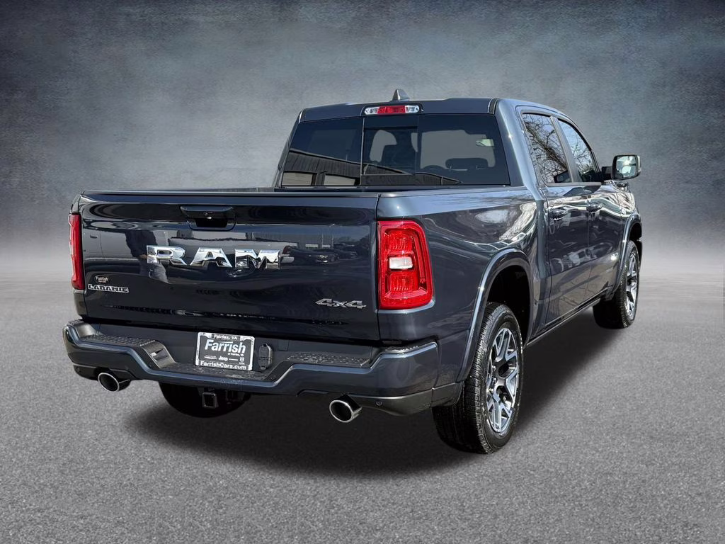 2026 Forged Blue Metallic Ram 1500 Laramie 4X4 Truck