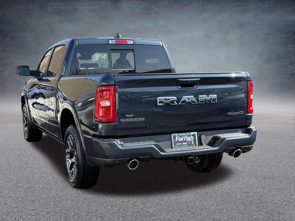 2026 Forged Blue Metallic Ram 1500 Laramie 4X4 Truck