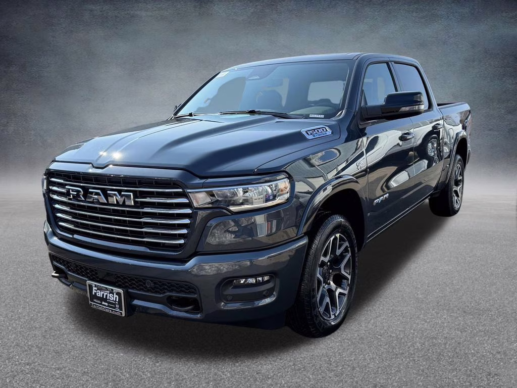2026 Forged Blue Metallic Ram 1500 Laramie 4X4 Truck