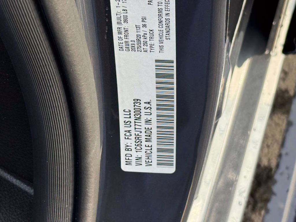 2026 Forged Blue Metallic Ram 1500 Laramie 4X4 Truck