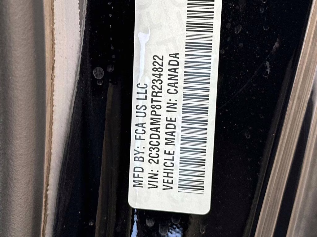 2026 Diamond Black Crystal Pearlcoat Dodge Charger R/T Scat Pack AWD Coupe