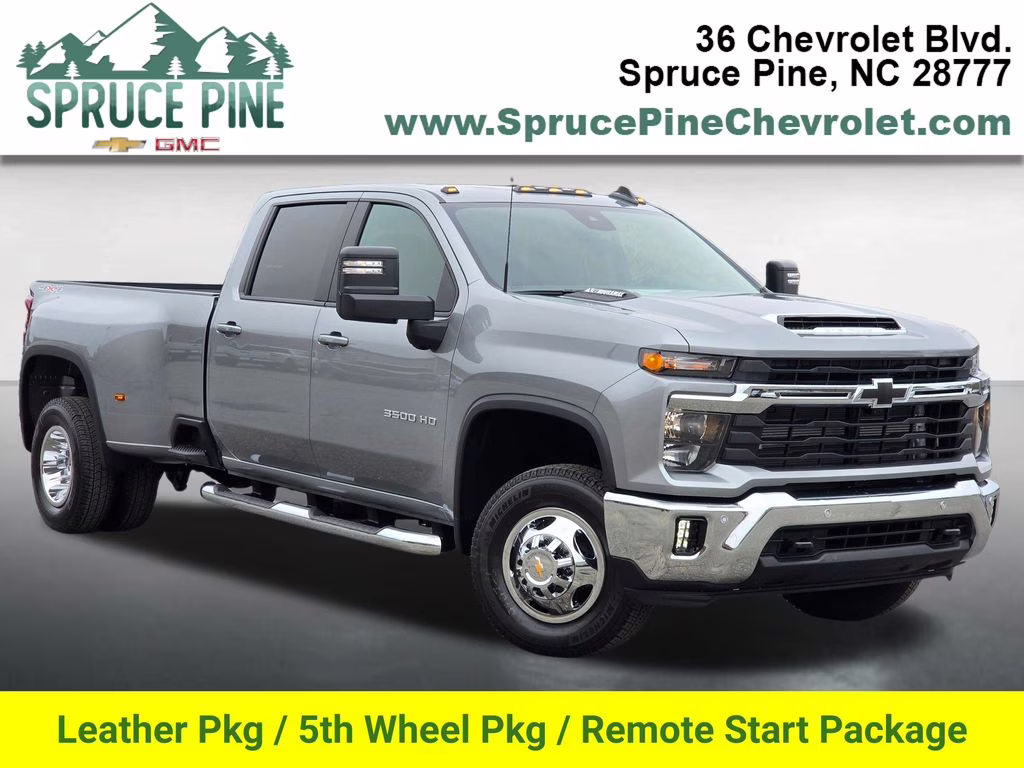 2026 Sterling Gray Metallic Chevrolet Silverado 3500HD LT 4X4 Truck